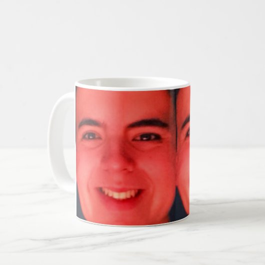Tomategesichts-Tasse Kaffeetasse (Vorderseite Links)