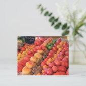 Tomaten auf dem französischen Markt Postkarte (Stehend Vorderseite)