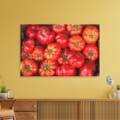 Tomaten auf dem Markt Leinwanddruck (Insitu (Wohnzimmer))