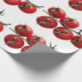 Tomaten auf der Rebe Geschenkpapier (Ecke)