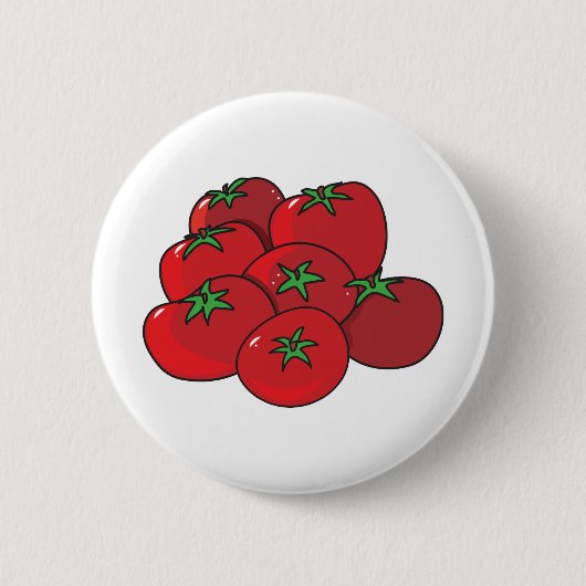 Tomaten Button (Vorderseite)