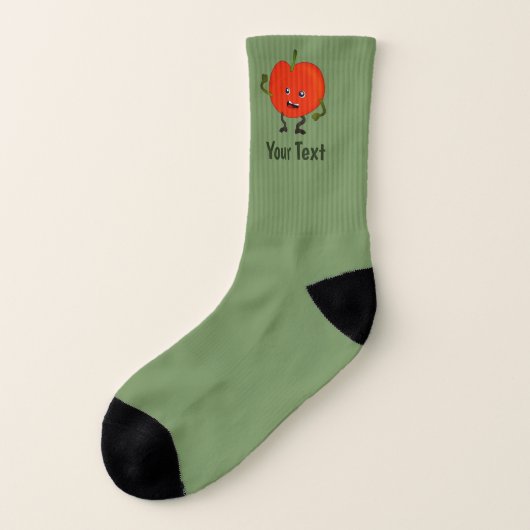 Tomaten drehen für Ihren inneren Kritiker, eigener Socken (Links - Außen)