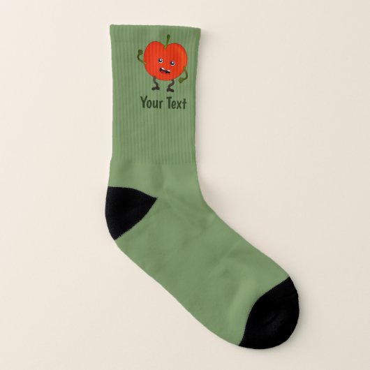 Tomaten drehen für Ihren inneren Kritiker, eigener Socken (Rechts - Außen)