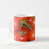 Tomaten-Ernte Kaffeetasse  (Vorderseite Links)