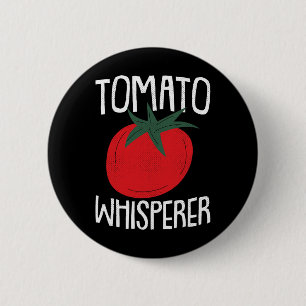 Tomaten-Flüsterer Vatertag Gärtnern Dad-dy Dada Button