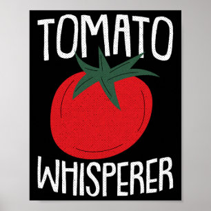 Tomaten-Flüsterer Vatertag Gärtnern Dad-dy Dada Poster