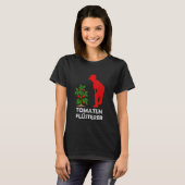 Tomaten Flüstern für Hobbygärtner und Tomate T-Shirt (Vorne ganz)