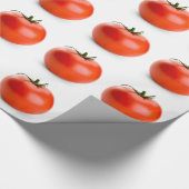 Tomaten-Gartenfrucht Geschenkpapier (Ecke)