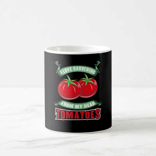 Tomaten gärtnern kaffeetasse (Mittel)