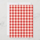 Tomaten-Geburtstagsfeier Einladung (Rückseite)