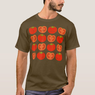 Tomaten Gemüse Funny Tomato Kostüm T-Shirt