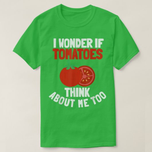 Tomaten Gemüse Veganer Gärtner Vegetarier Gar T-Shirt (Design vorne)
