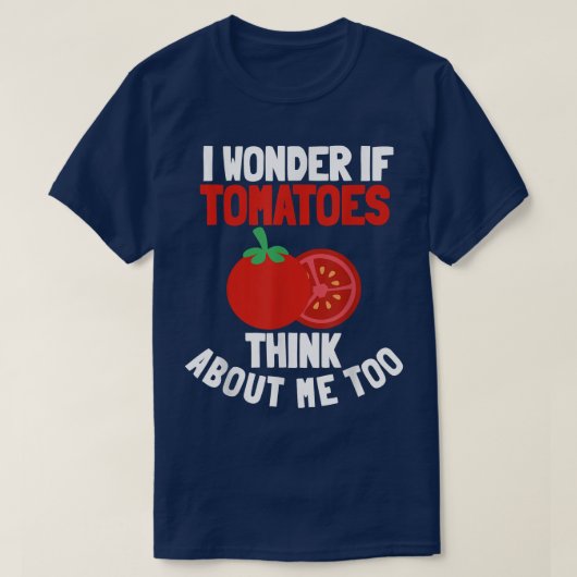 Tomaten Gemüse Veganer Gärtner Vegetarier Gar T-Shirt (Design vorne)