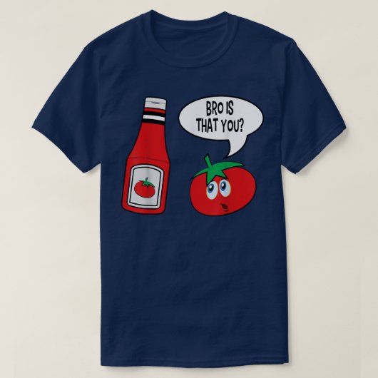 Tomaten Gemüse Vegans Gärtner Bro ist, dass du T-Shirt (Design vorne)