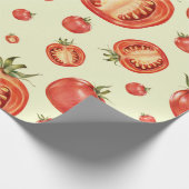 Tomaten Geschenkpapier (Ecke)