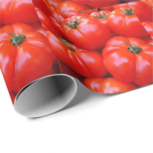 Tomaten Geschenkpapier (Rolleneckpunkt)