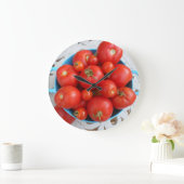 Tomaten Große Wanduhr (Zuhause)