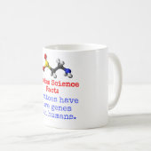 Tomaten haben mehr Gene - Wissenschaftliche Fakten Kaffeetasse (VorderseiteRechts)