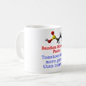 Tomaten haben mehr Gene - Wissenschaftliche Fakten Kaffeetasse (Vorderseite Links)