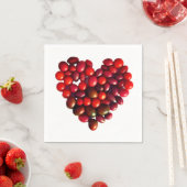 Tomaten Herz Serviette (Beispiel)