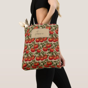Tomaten im Vintage-Stil Tasche
