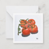 Tomaten im Weinstock Mitteilungskarte (Vorderseite)