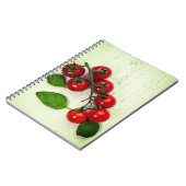 Tomaten im Weinstock Notizblock (Linke Seite)