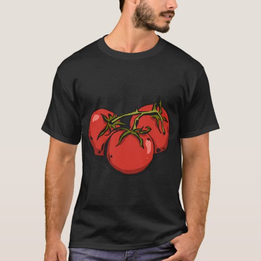 Tomaten im Weinstock T-Shirt (Vorderseite)