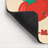 Tomaten in Liebe Niedlich Romantischer Valentinsta Mousepad (Ecke)