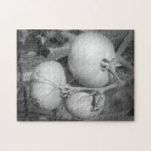 Tomaten in Schwarz-Weiß-Natur Puzzle (Horizontal)