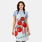 Tomaten Italienischer Bauernmarkt Schürze (Getragen)