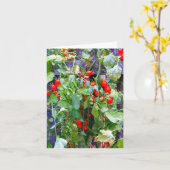 Tomaten Karte (Gelbe Blume)