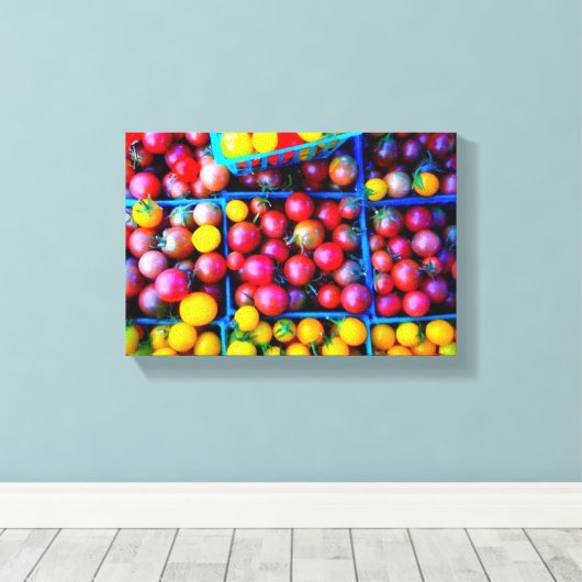 Tomaten Leinwanddruck (Insitu (Holzboden))