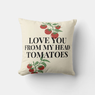 Tomaten-Liebesbrief Farm-to-Table Frisch Kissen