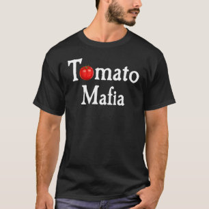 Tomaten Mafia Lustiger Gartenliebhaber Grafik T-Shirt