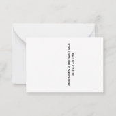 Tomaten Mitteilungskarte (Rückseite)