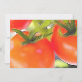 Tomaten Nah Einladung (Rückseite)