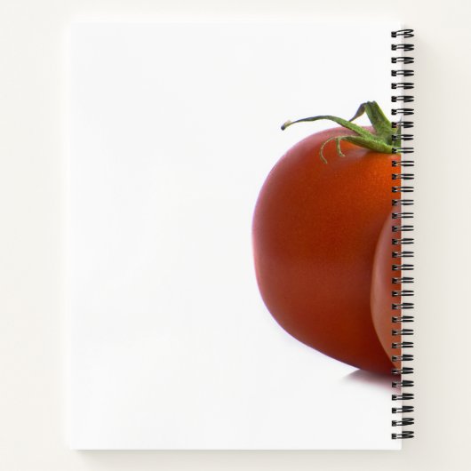 Tomaten Notizbuch (Rückseite)