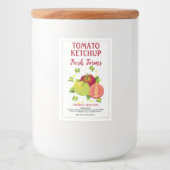 Tomaten Obst Gemüsegarten Lebensmitteletikett (Vorderseite)
