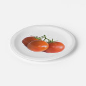 Tomaten Pappteller (Schrägansicht)