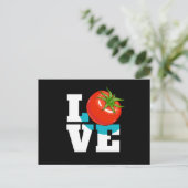 Tomaten/Paradeiser Liebe Gemüse Postkarte (Stehend Vorderseite)