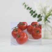 Tomaten/Paradeiser Postkarte (Stehend Vorderseite)