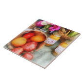 Tomaten/Paradeiser und Pfirsiche Fliese (Seite)
