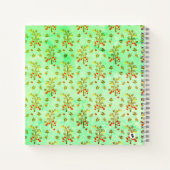 Tomaten/Pflanze und Bienen Notizblock (Rückseite)