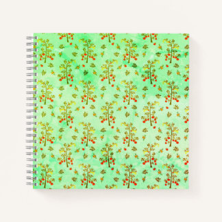 Tomaten/Pflanze und Bienen Notizblock