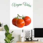 Tomaten Poster (Heimbüro)