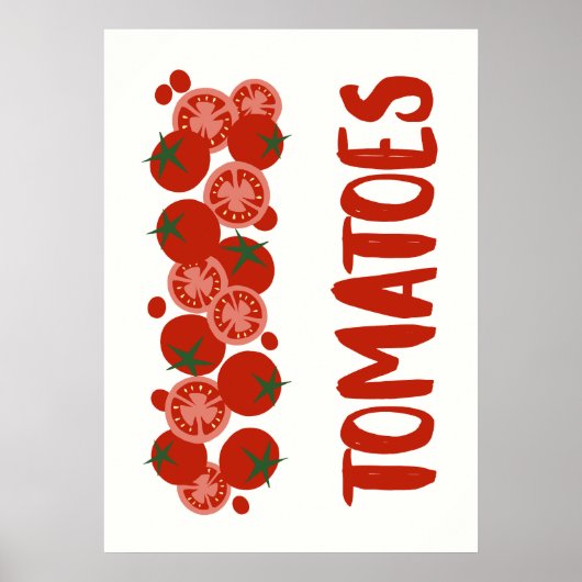 Tomaten Poster (Vorne)