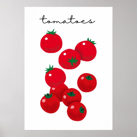 Tomaten Poster (Vorne)