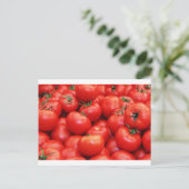 Tomaten Postkarte (Stehend Vorderseite)