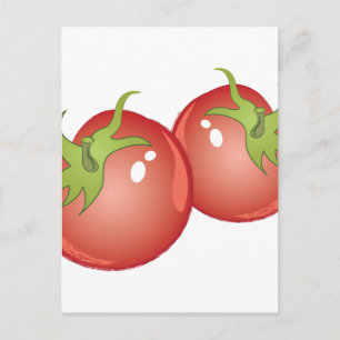 Tomaten Postkarte